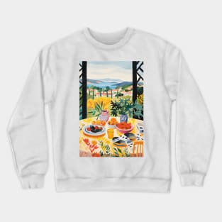 Mornings in Matisse Tuscany Crewneck Sweatshirt